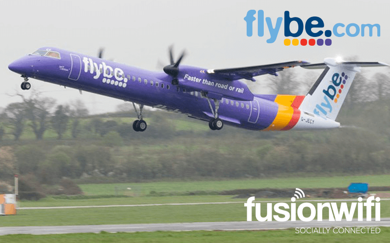 Fusion WiFi Team Up with Flybe to provide Free WiFi  during Bournemouth Air Festival 2015